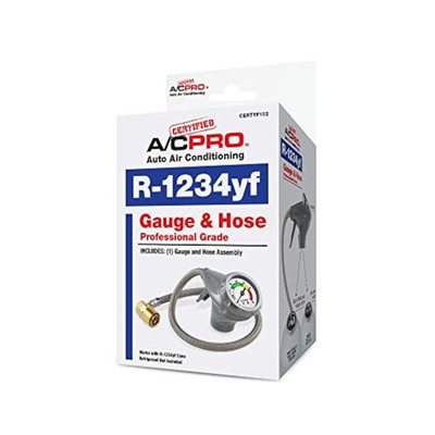 #ad InterDynamics Certified AC Pro Car Air Conditioner R1234YF Refrigerant Gauge ... $29.95