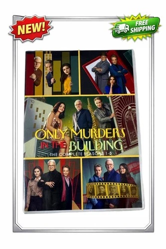 Only Murders in the Building: Seasons 1-5 (DVD, 10-Disc) Sealed