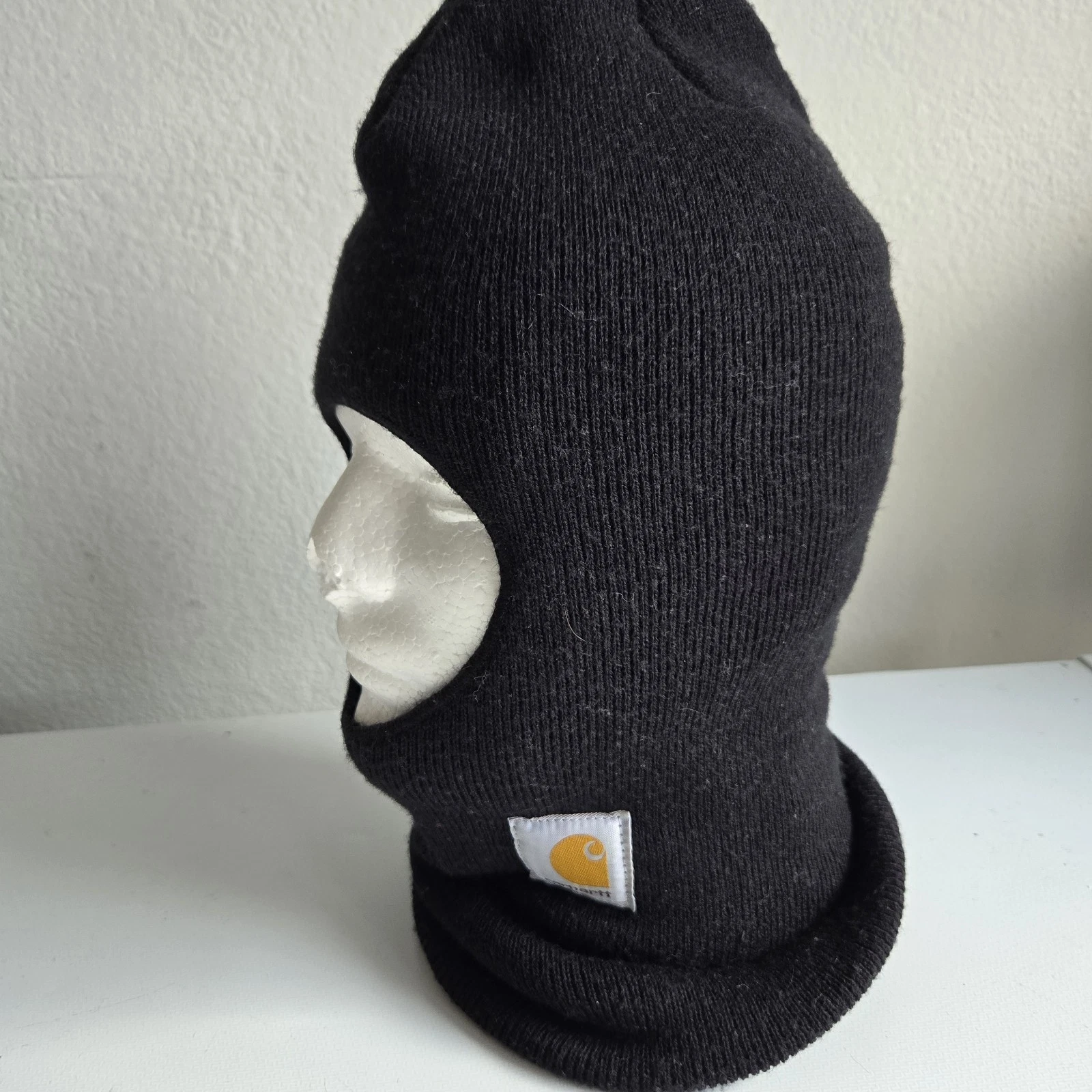 Carhartt Balaclava Mask Thinsulate A161 Black Acrylic Knit Winter Ski Hat USA