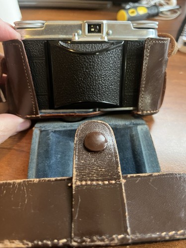 Vintage Voigtlander Vito II A 35mm Film Folding Camera w Original Leather Case - Picture 5 of 8