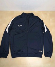 Nike Navy Blue Dri-Fit Track Jacket Youth Boys Size Medium Blue Full Zip Soccer