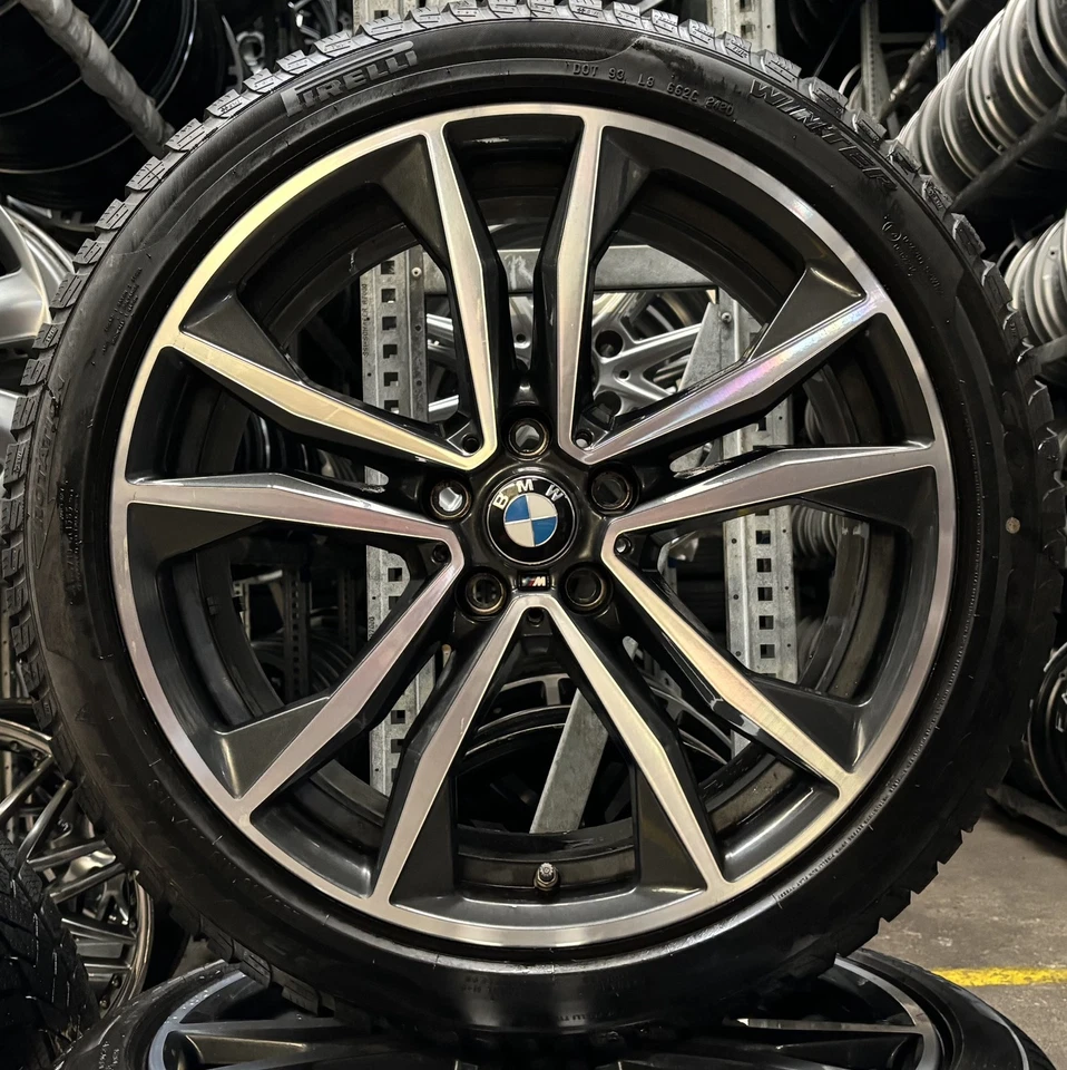 4 Orig BMW Winterräder Styling 715 M 225/45 R19 96V X1 F48 X2 F39 8008616 RDK - Bild 2 von 3