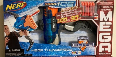 NERF Mega Thunderbow Bow & Arrow Blaster (with 10 darts) NEW IN BOX