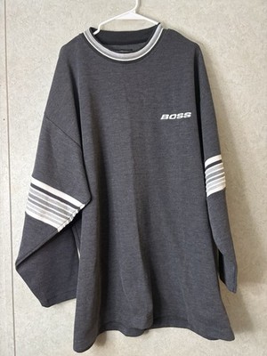 Vintage Boss By IG Designs Crewneck Sweatshirt XXL Rare 90s Heavyweight