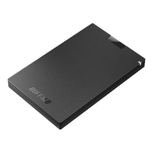 Buffalo MiniStation SSD‑PGCU3C Portable SSD 2 TB (USB 3.2 Gen 1, USB‑C & USB‑A - 第 1/4 張圖片