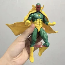 1/12 Custom Yellow Wired Cape Cloak For  6'' ML Vision Action Figure（No Figure）