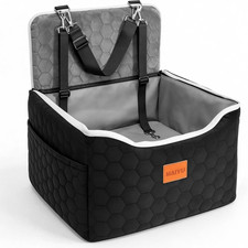 Dog Car Seat for Small Medium Dogs under 35Lbs - Dog Booster Car Seat with Adjus