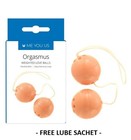Orgasmus Love Balls 14cm Kegel Pelvic Training Vagina Jiggle Balls DISCREET P&P