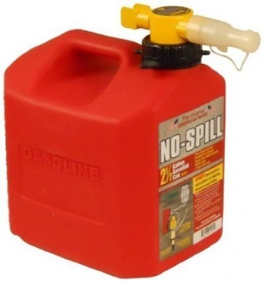 No-Spill  2-1/2-Gallon Poly Gas Can (CARB Compliant) #1405
