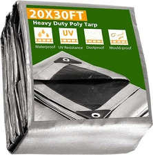 Lonas Para Fiestas Patio Resistentes 20X30 Heavy Duty Cubrir El Sol Y La Lluvia