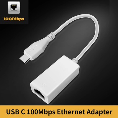  USB C network ethernet adapter for Apple Macbook Pro Dell Lenovo Asus PC laptop