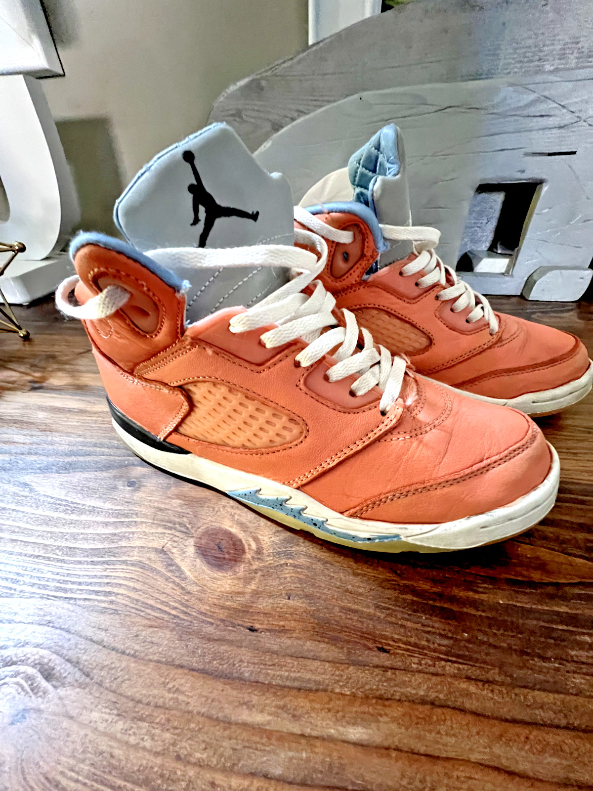 Talla 2.5Y Jordan 5 Retro x DJ Khaled Mid We The Best Crimson Bliss