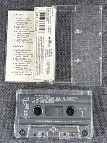 Los Thes Ases - Self-Titled Cassette Tape - Imagen 3 de 4