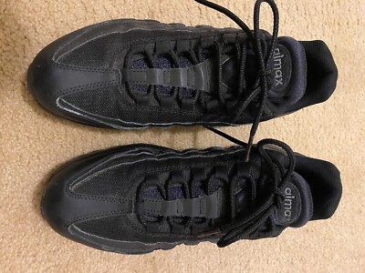⑤NIKE Air Max 95 ブラック Nike: Air Max 95 OG Sneakers (Black/Persian Violet) | DSMNY
