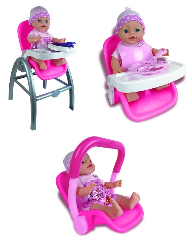 baby annabell 3 in 1 highchair