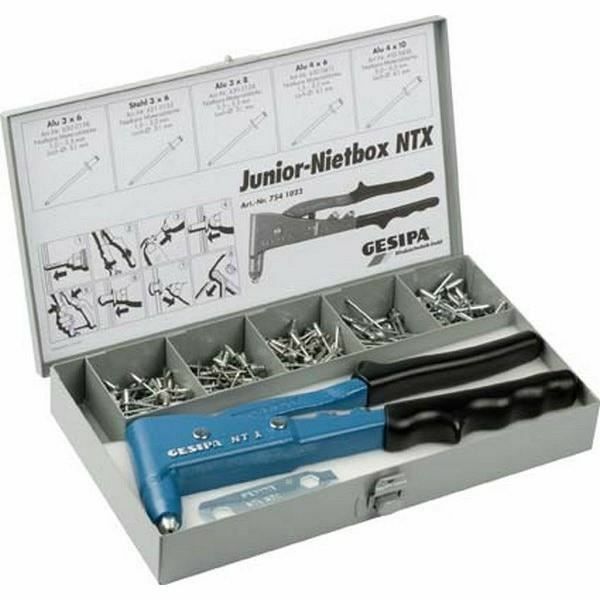 Rivets pour tôle boîte Junior GESIPA la solution pour fixer et réparer sans souder