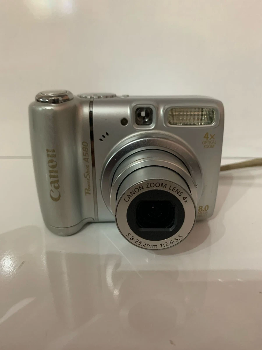 Canon Powershot A580 Digital Cameras with Built - in Flash for