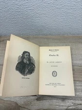 1901 Makers Of History Charles II By Jakob Abbott Hardcover Book