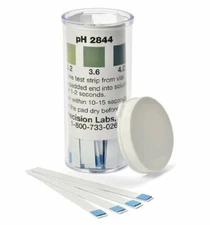 Wine pH Test Strips, Vial of 100 - Eisco Labs