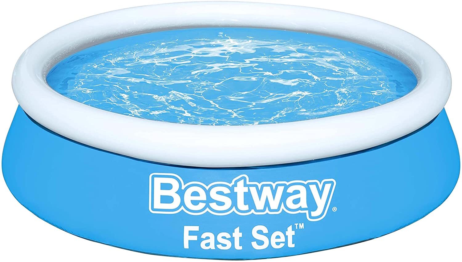 Bestway Piscina hinchable infantil Fast Set mi primera piscina 183x51 Cm