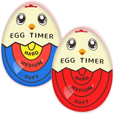 Egg Timer That Goes In Water For Boiling Eggs Soft Hard Boiled Egg Timer 1 Red 1