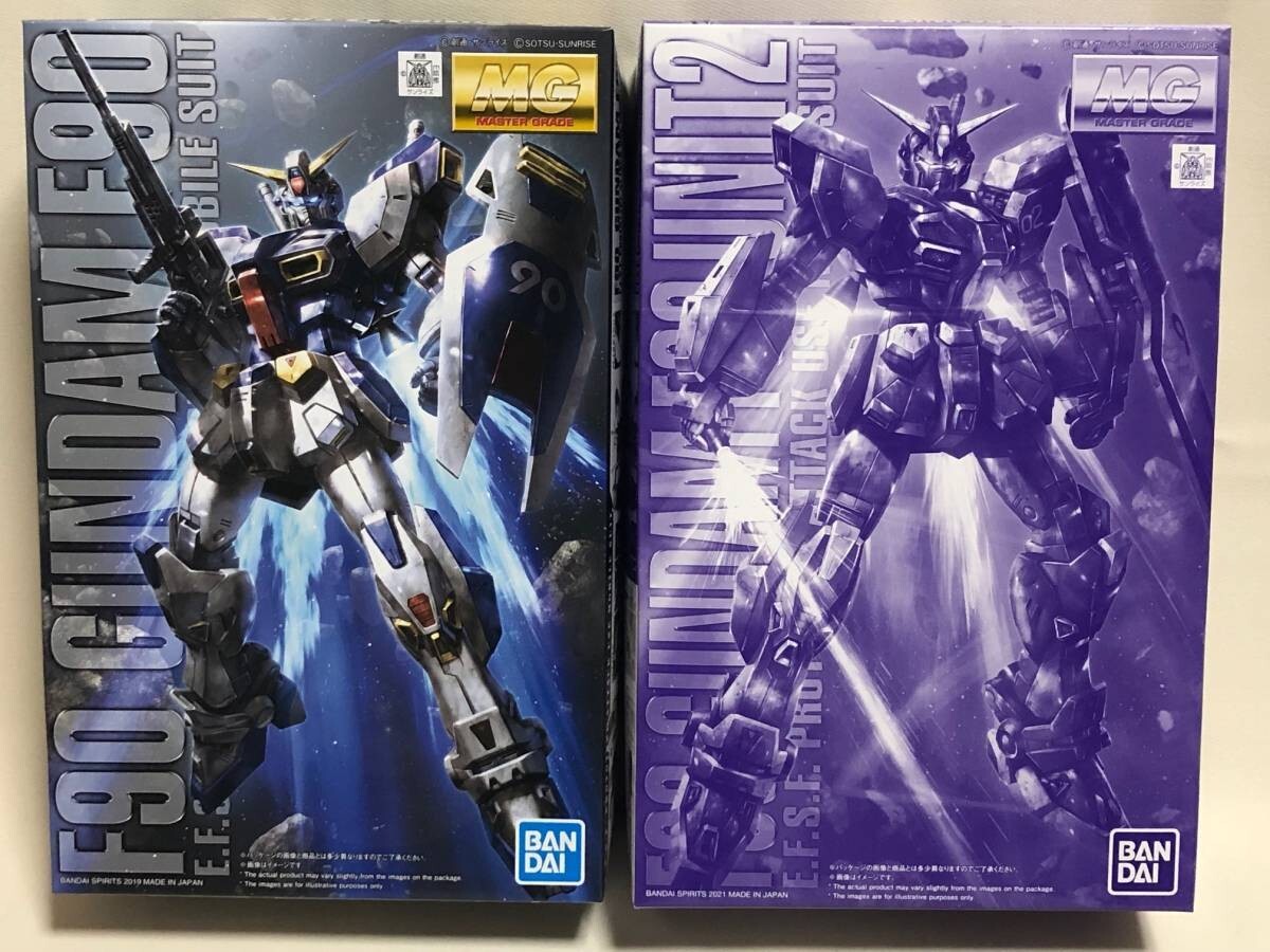 MG Gundam F90 Unit 2 F90II mission pack all 8 types] 11-piece set 