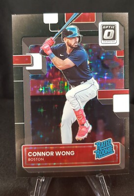 2022 Panini Donruss Optic - Connor Wrong - Rookie Black Stars - Red Sox /149
