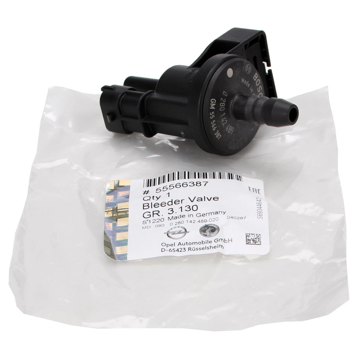 ORIGINAL Opel Entlüftungsventil Verdampfungskontrolle ASTRA J  