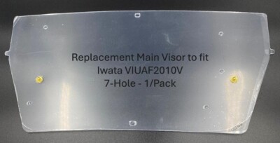 Ersatz Hauptvisier passend für ANEST IWATA VIUAF2010V (1 pro Packung) 7 Loch