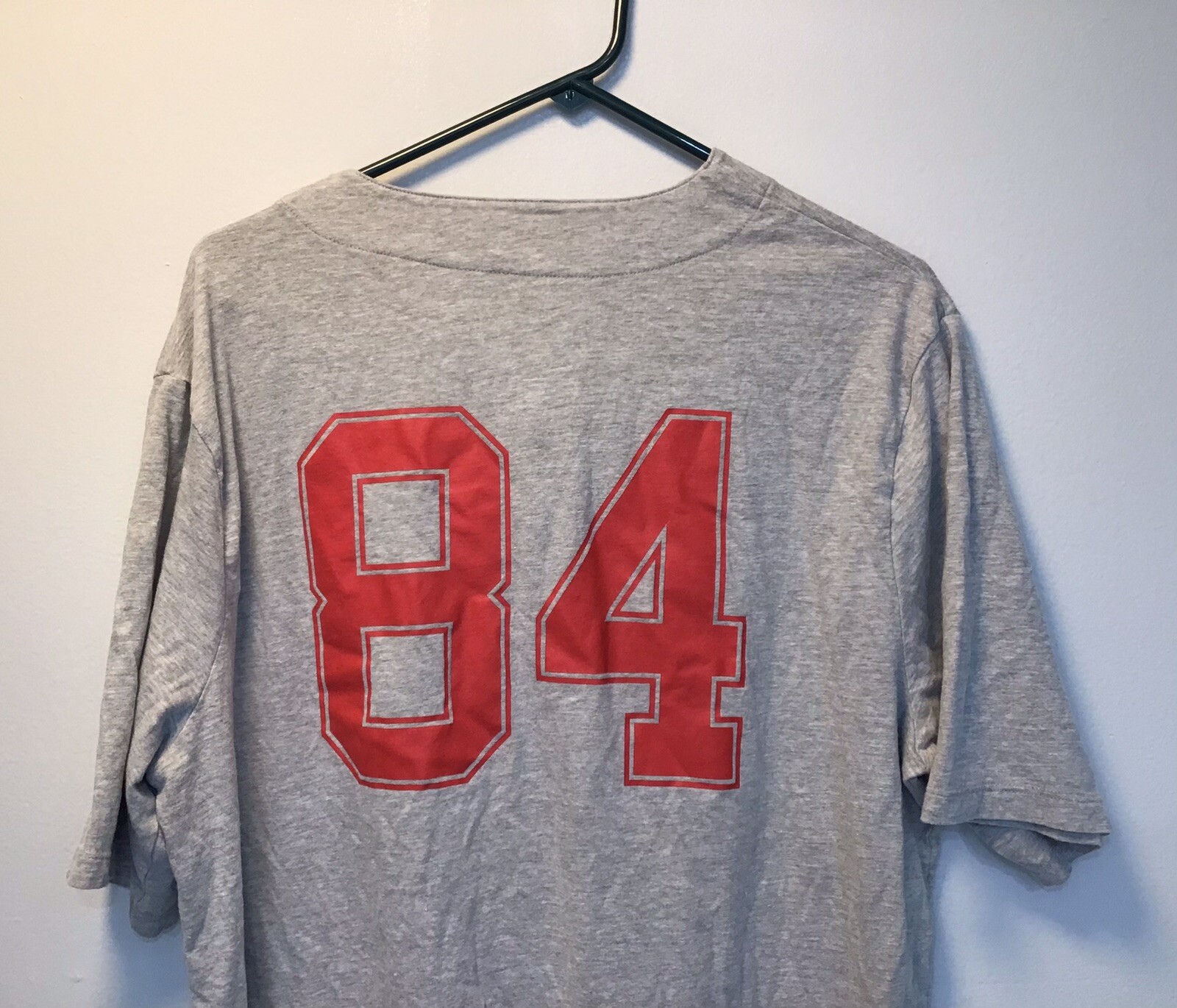 **Ghostbusters Button Down Baseball Jersey Shirt~… - image 3