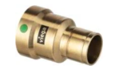 Viega 76580 3/4" MegaPress IPS x ProPress CTS FTG Transition Coupling