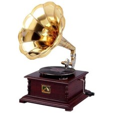 Grammofono con tromba HIS MASTER'S VOICE