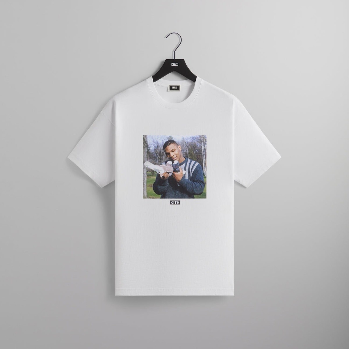 ★24AW 入手困難★Kith for Mike Tyson Vintage Tee Kith for Mike Tyson Vintage Tee White T-Shirt Men's XL Large