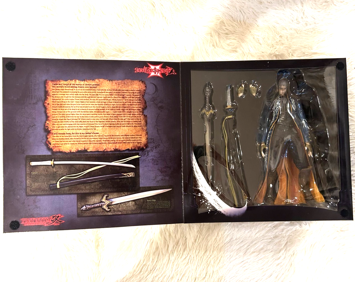 Devil May Cry 3 Play Arts Kai Vergil Figure Square Enix 924