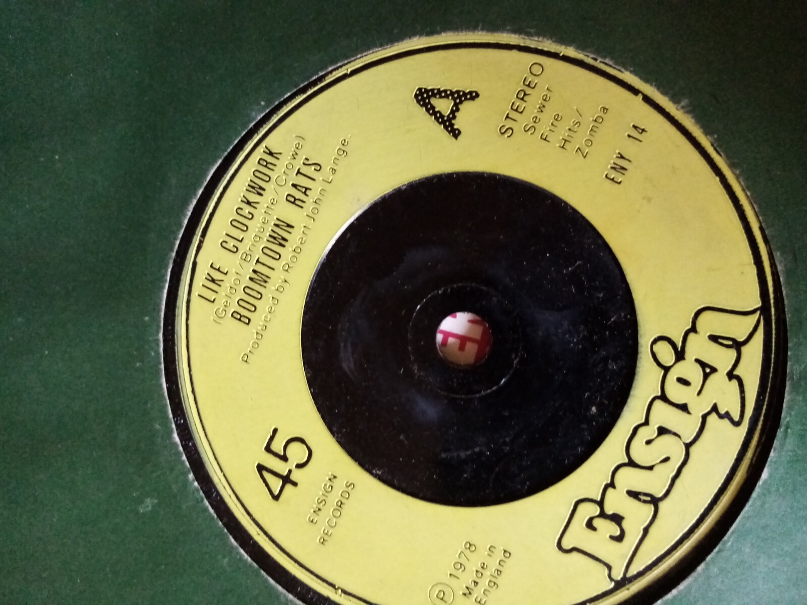 Boomtown Rats Like Clockwork / How Do You Do It ENY 14 Ensign 1978 eBay