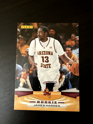 James Harden 2009 Panini Rookie #400 RC Arizona State MVP All Star