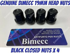 Alufelgen Bimecc B geschlossen Muttern x 4 M12x1,5 Opel Ascona Kadett Karl Manta