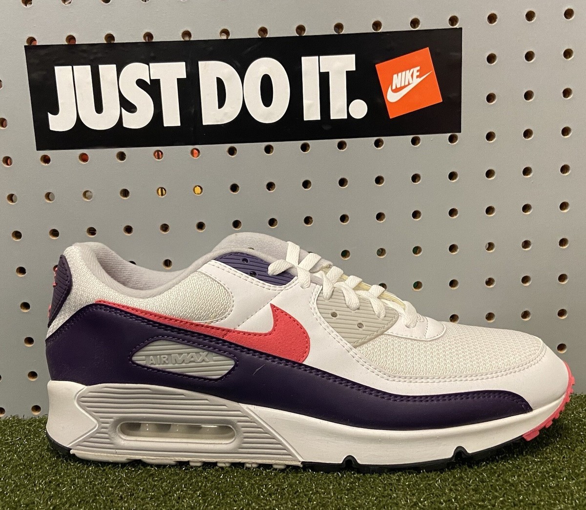 Nike Air Max lll 90 Retro Shoes CW1360 100 White Purple Size Women