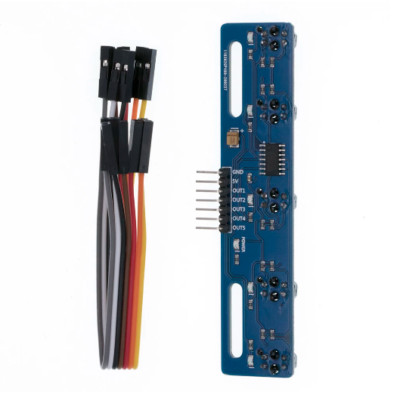5 Channel Infrared Reflective Sensor TCRT5000 KIT 5CH CH Road IR Photoelectric