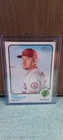MIKE TROUT ANGELS 2022 TOPPS HERITAGE BASEBALL CARD #100
