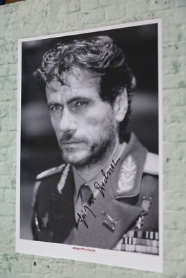 ORIGINAL autograph by Jürgen Prochnow. pers. collected 100% GENUINE. THE BOAT