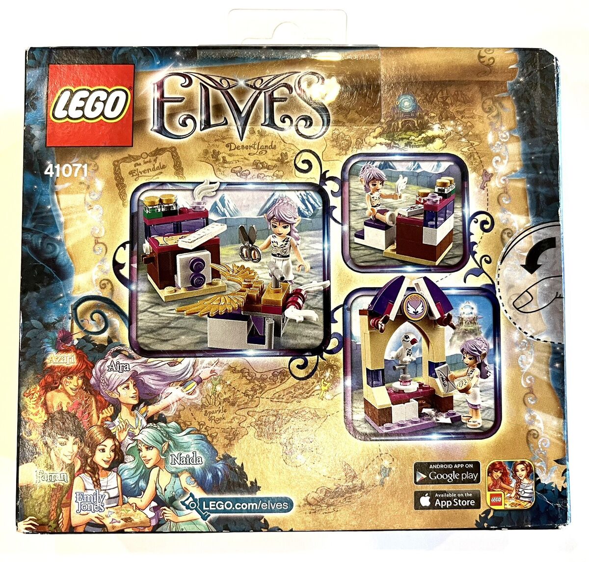 LEGO 41071 Elves Aira&#039;s Creative Workshop New Seal And Box Damage 673419231428