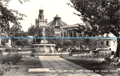 R459555 STN 9 Southampton The Civic Centre Gardens and Grand Theatre Masons Alph