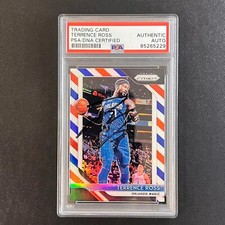 2018-19 Panini Prizm #149 Terrence Ross Signed Card AUTO PSA Slabbed Magic