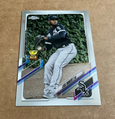 2021 Topps Chrome 56 Luis Robert All Star Rookie Cup Chicago White Sox