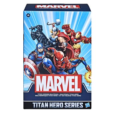 Marvel Titan Hero Series Action Figure Multipack, 6 Action Figures
