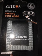 Zeikos Memory Card Wallet  New  Fits All Memory Cards