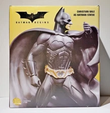 DC Direct Batman Begins: Christian Bale As Batman 14" Statue 1116/2500