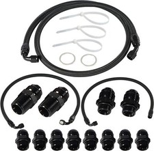 Heavy Duty Allison Transmission Cooler Lines Kitfor 01-05 Gm 6.6 Lb7 Lly Duramax