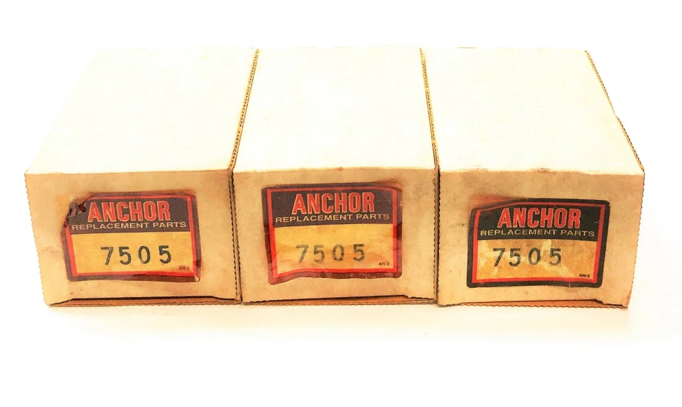 Montaje de amortiguador de anclaje 7505 [Lote de 3] NOS Foto 3 de 3
